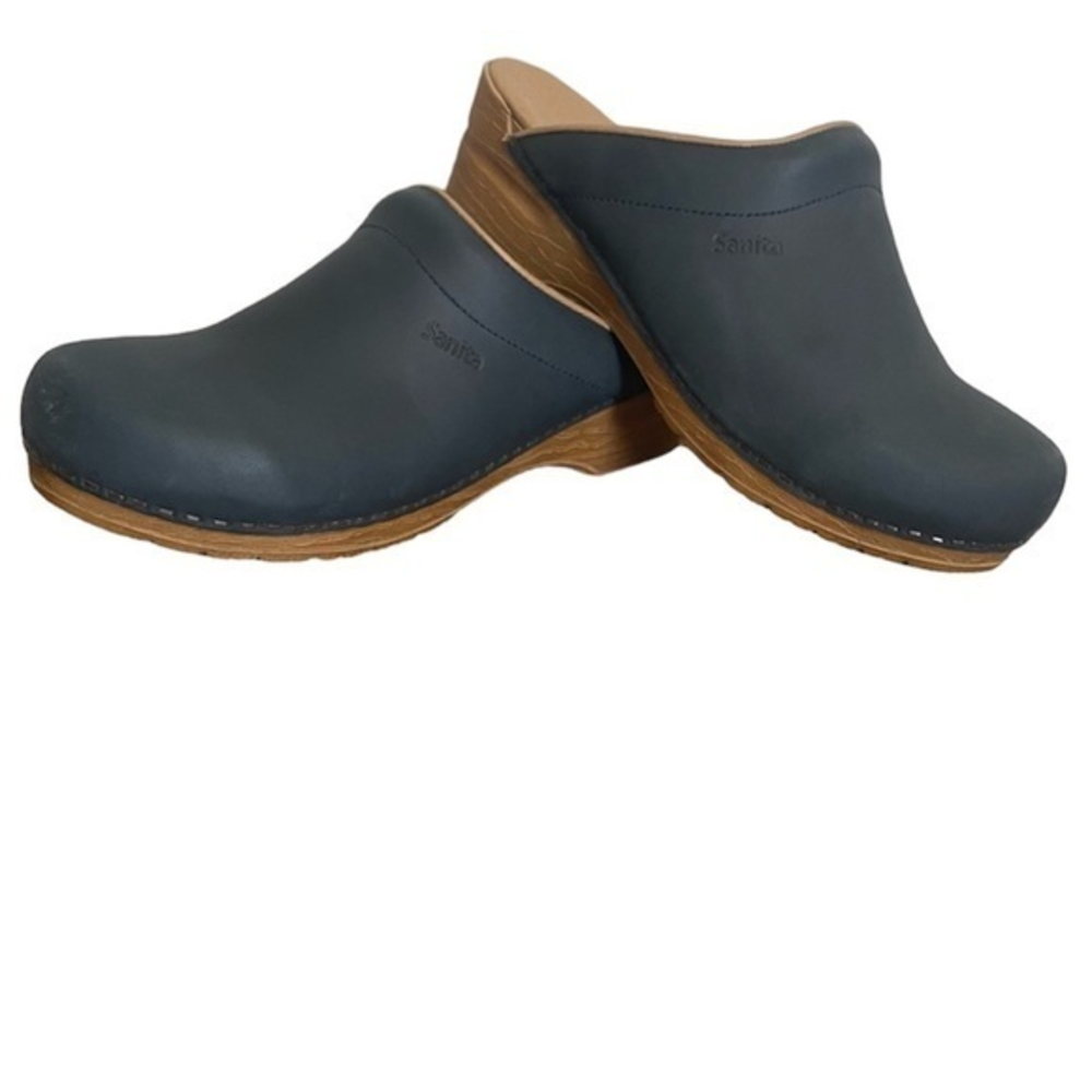 Sanita Ellis Open Back Clog in Navy‎ Euro Size 42